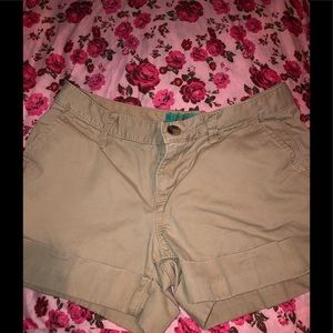 Khaki Shorts. Size 4. Old Navy